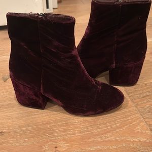 Maroon Boots